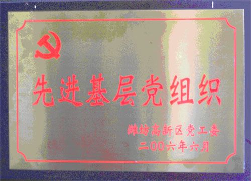 点击查看详细信息<br>标题：2006年先进基层党组织 阅读次数：4692
